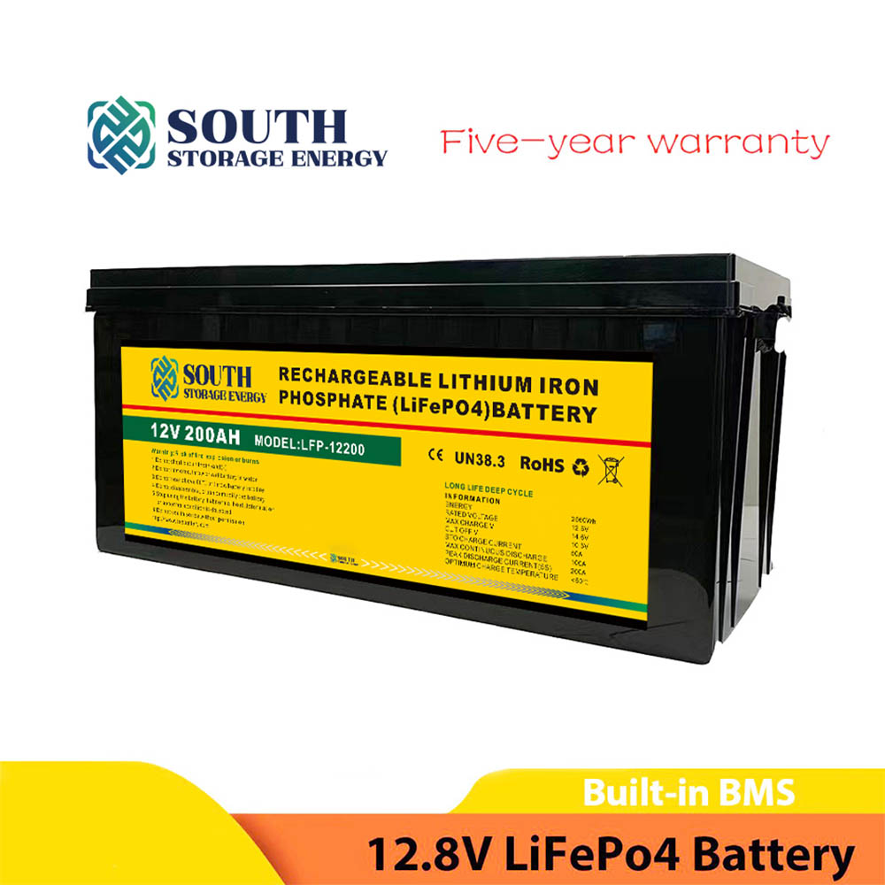 12v 200ah LiFePO4 battery pack