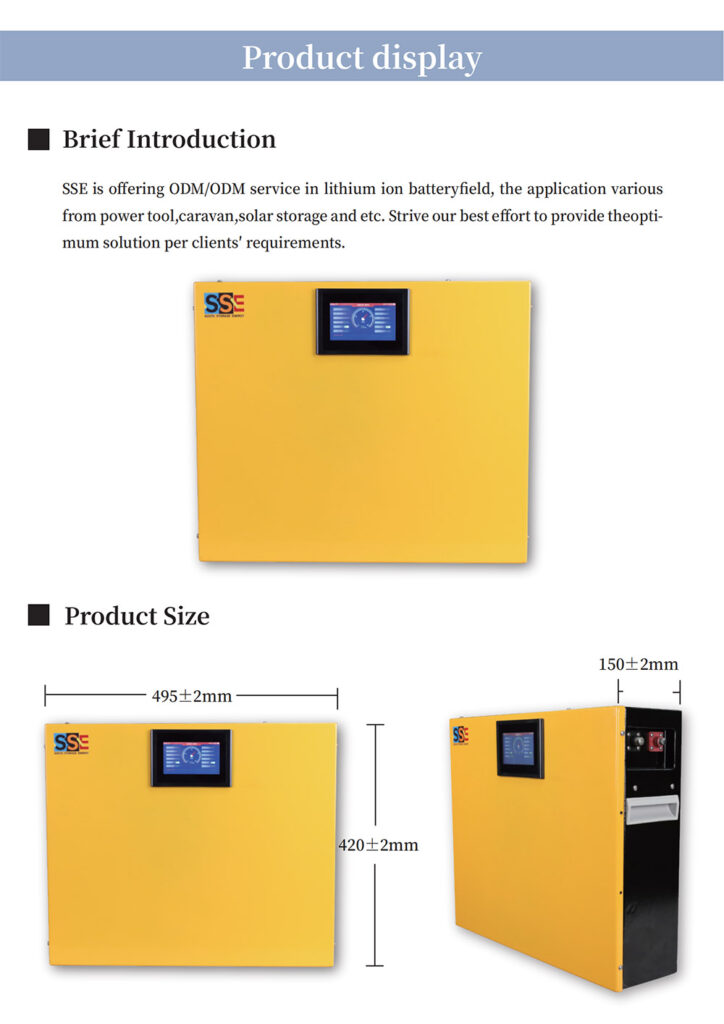 Power Wall LiFePO4 Battery Product display (1)