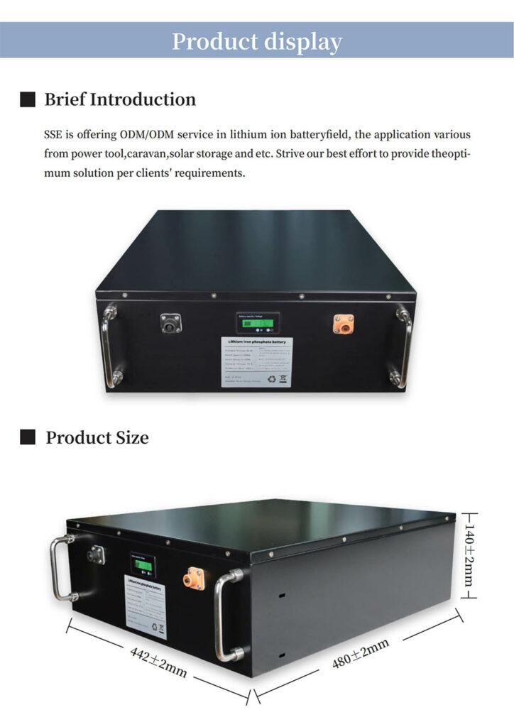 U-shaped server battery pack product display